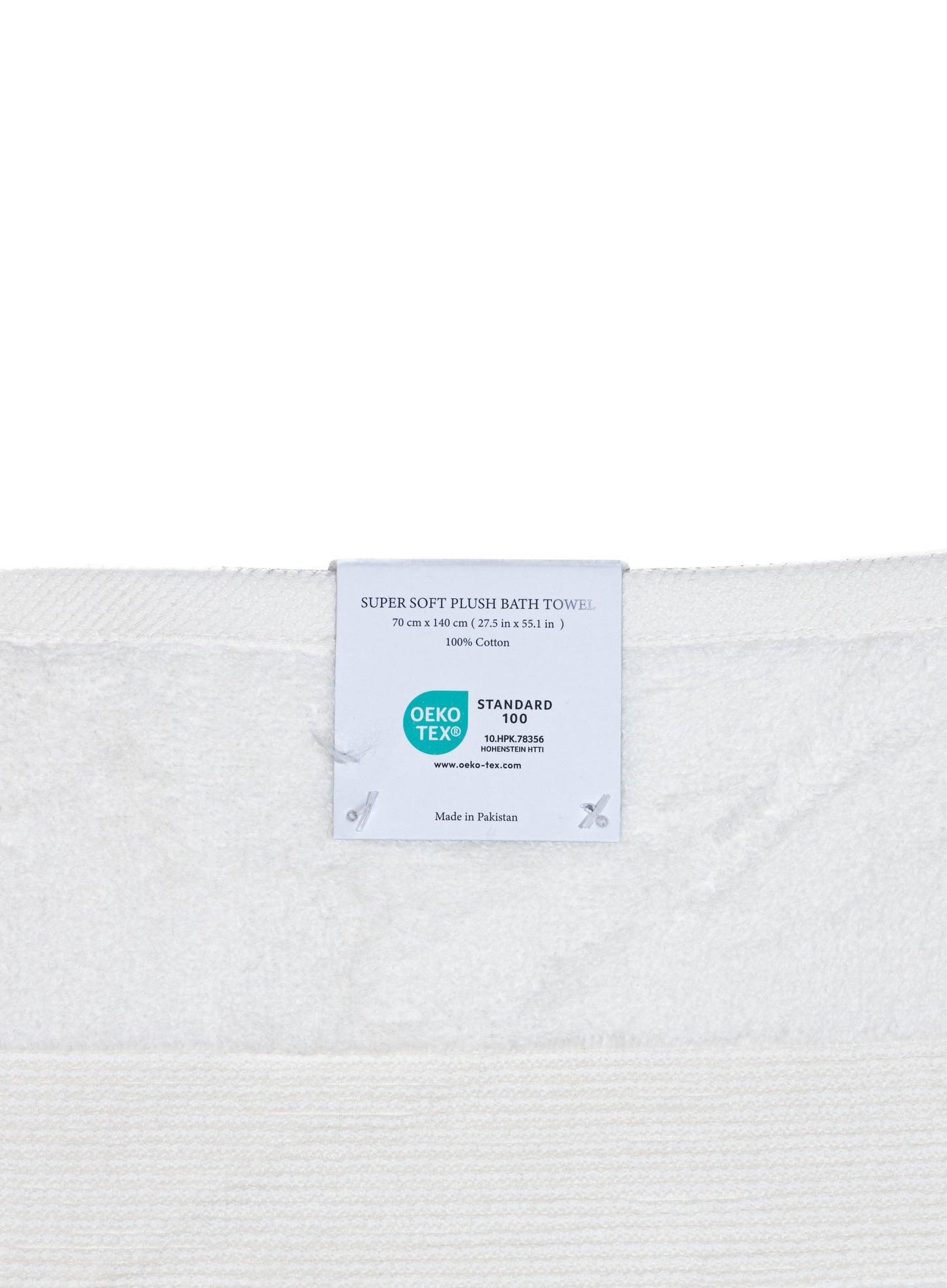 Zero Twist Bath Towel - 550 GSM