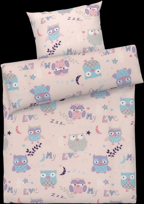 Pink Owl Kids Flannel