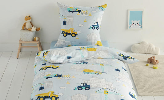 Blue Truck Kids Flannel